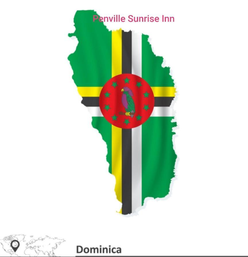 "Sunrise Inn" Nature Island Dominica Penville Extérieur photo